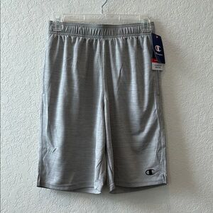 Champion Gray Athletic Shorts with Elastic Waistband